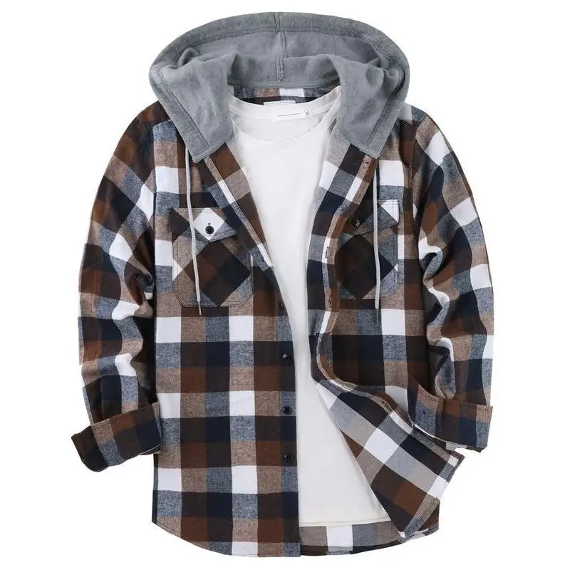 

Men's Zip Hooded Sweatshirt Comfortable Unisex Crew Neck Spring Summer Fashion Animal Patterned Sweatshirt Cross-Border