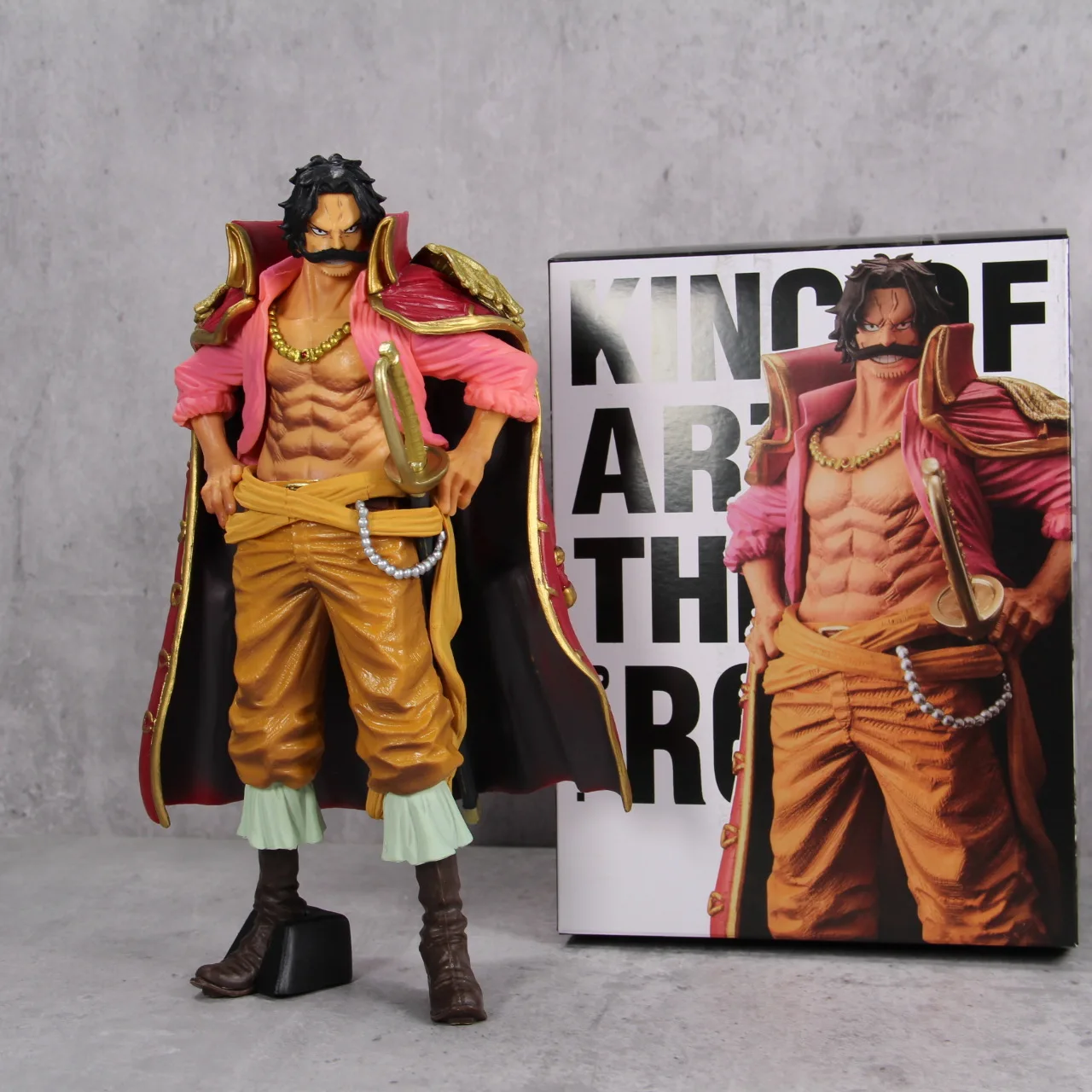 

23cm Cartoon One Piece Gol D Roger KOA King of Artist Collection Model Action Anime Figure Original Banpresto Figurine Boys Toy