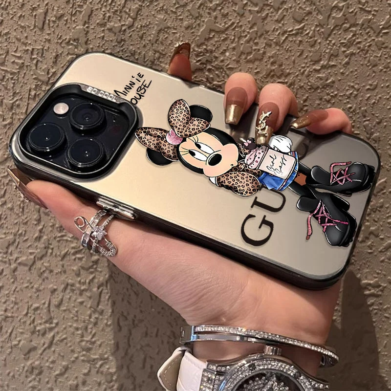 حافظة لهاتف آيفون 17 16e 16 15 14 13 12 11 بطبعة الفهد mini Pro Max Air Plus غطاء خلفي غير لامع مضاد للسقوط