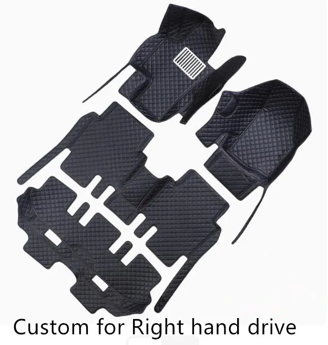 

Custom car floor mats for Right hand drive Mercedes Benz GLS 63 AMG X167 6 7 seats 2025-2020 durable carpets rugs for GLS63 2024