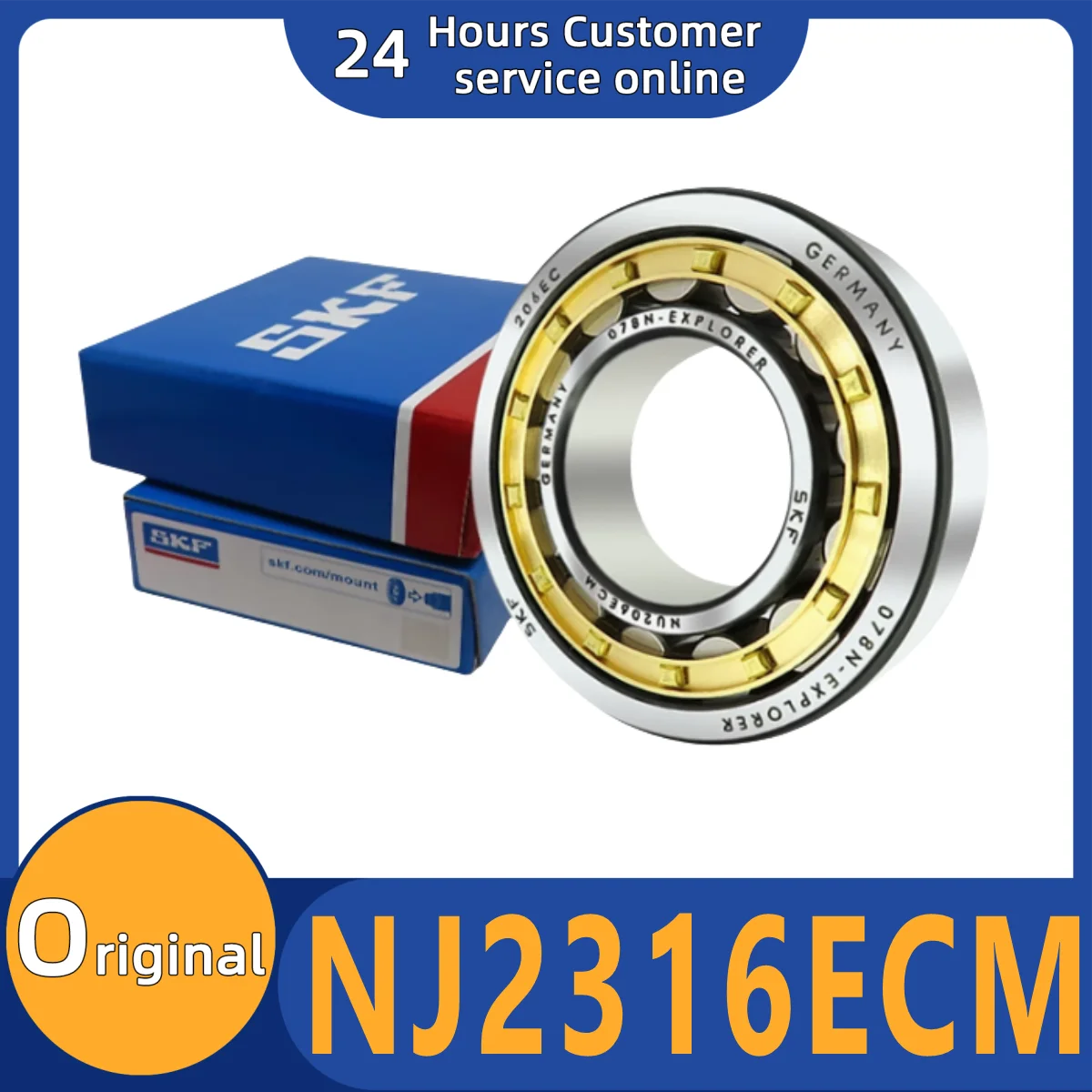 

Brand new original bearing NJ2316ECM NJ2317ECM NJ2318ECM NJ2319ECM NJ2320ECM