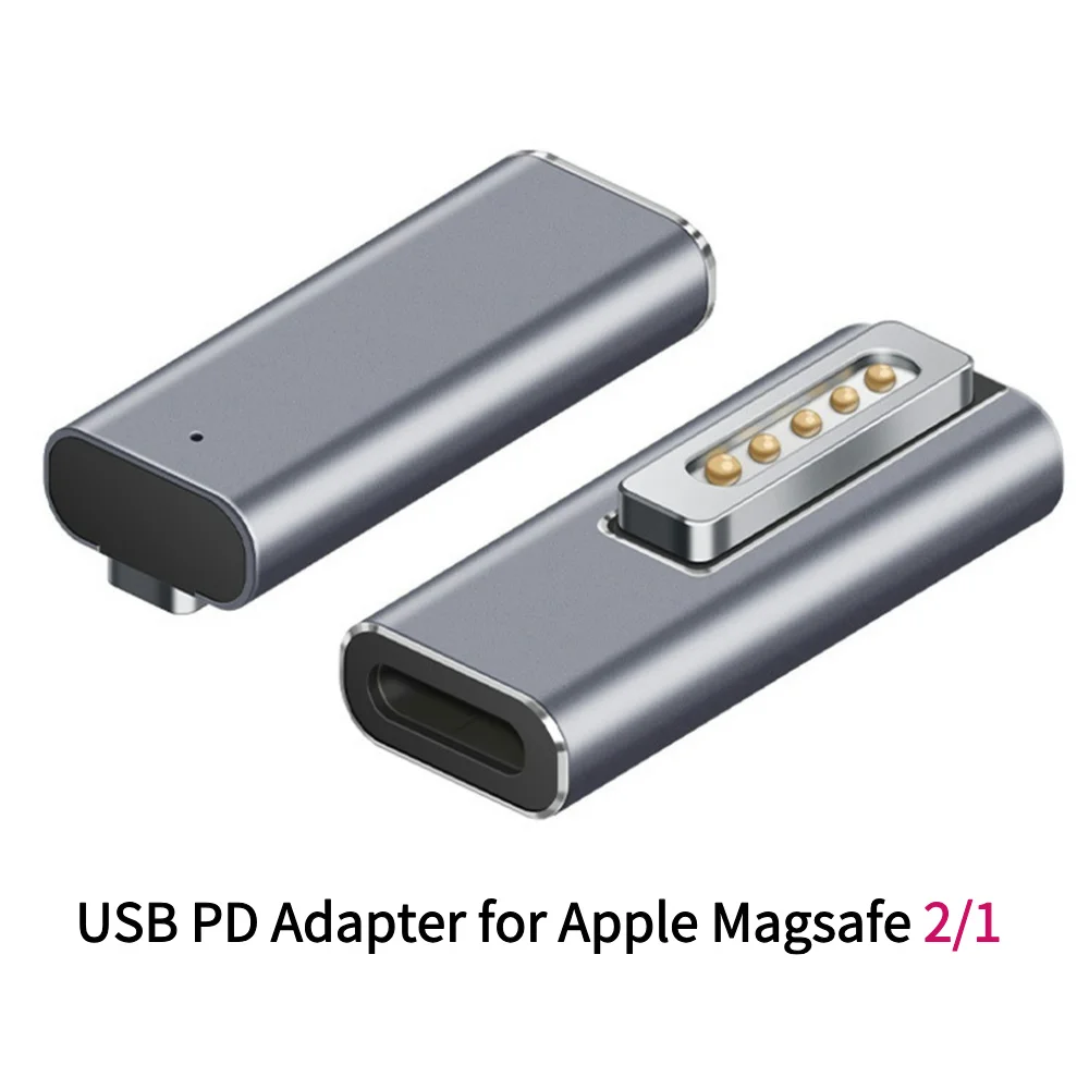Konwerter szybkiego ładowania PD Złącze zasilania typu C Magnetyczny adapter USB PD do Apple Magsafe 2 MacBook Pro Konwerter wtyczki