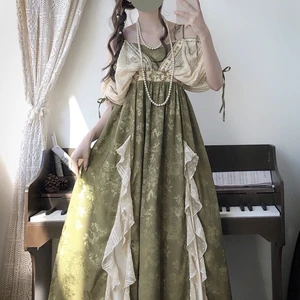 أفضل 6 فساتين طويلة باللون الأخضر الزيتوني مبيعا - رقم 4