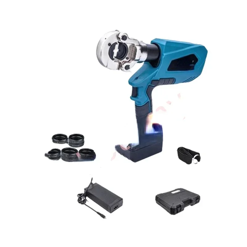 EZ-300/EZ-400 DC18V/4Ah Professional Rechargeable Hydraulic Pliers Digital Display Crimping Pliers With 2 Batteries