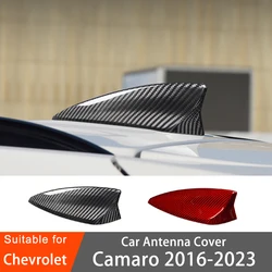 Car Antenna Cover Decorative Stickers Carbon Fiber Tuning Accessories For Chevrolet Camaro 2016 2017 2018 2020 2021 2022 2023