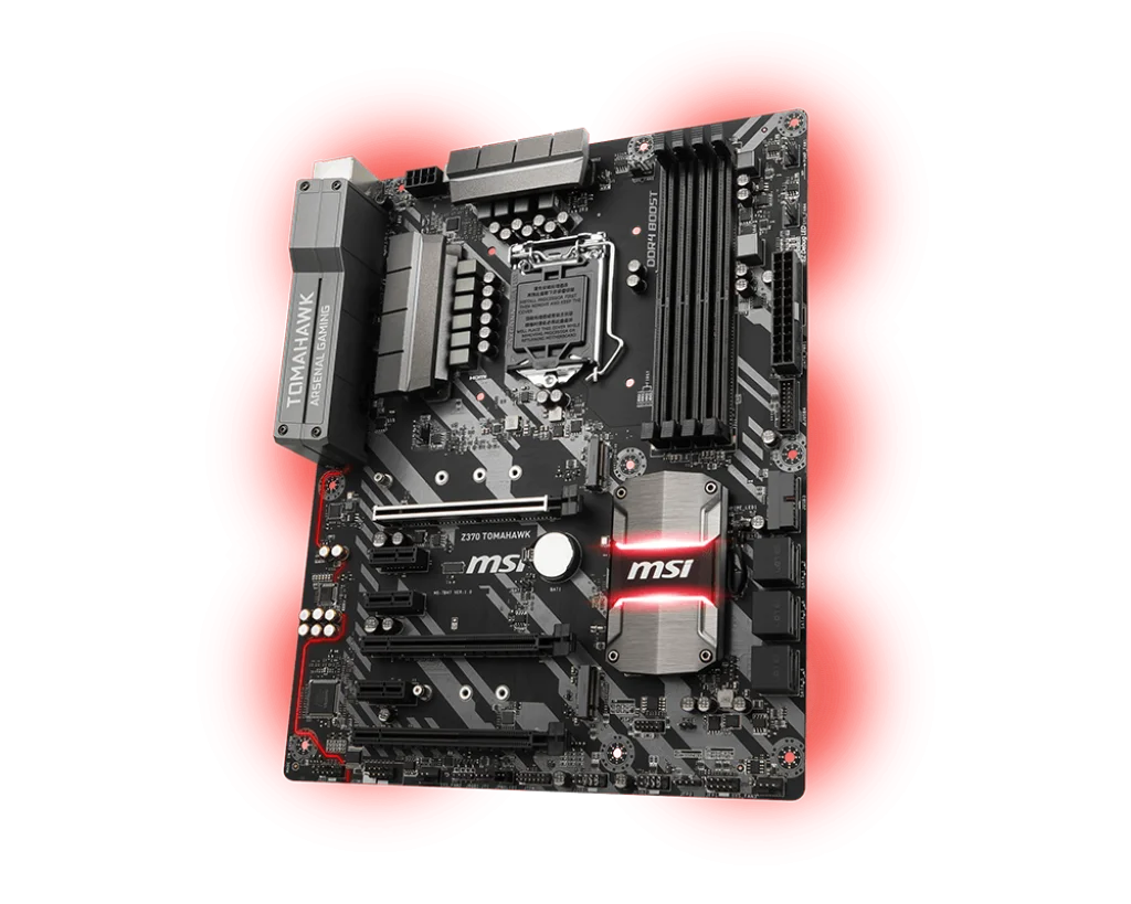 Imagem -03 - Msi-placa-mãe Placa-mãe 64gb M.2 Hdmi Lga 1151 Ddr4 Atx Z370 Z370 Tomahawk