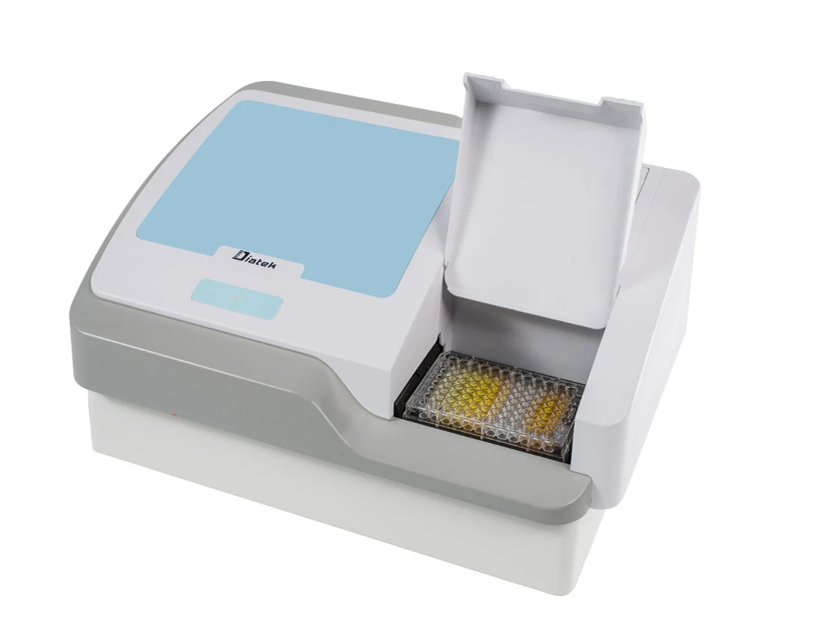 Laboratory Testing Equipment 96/48 Well Plates or Strip Plate Elisa Microplate Reader