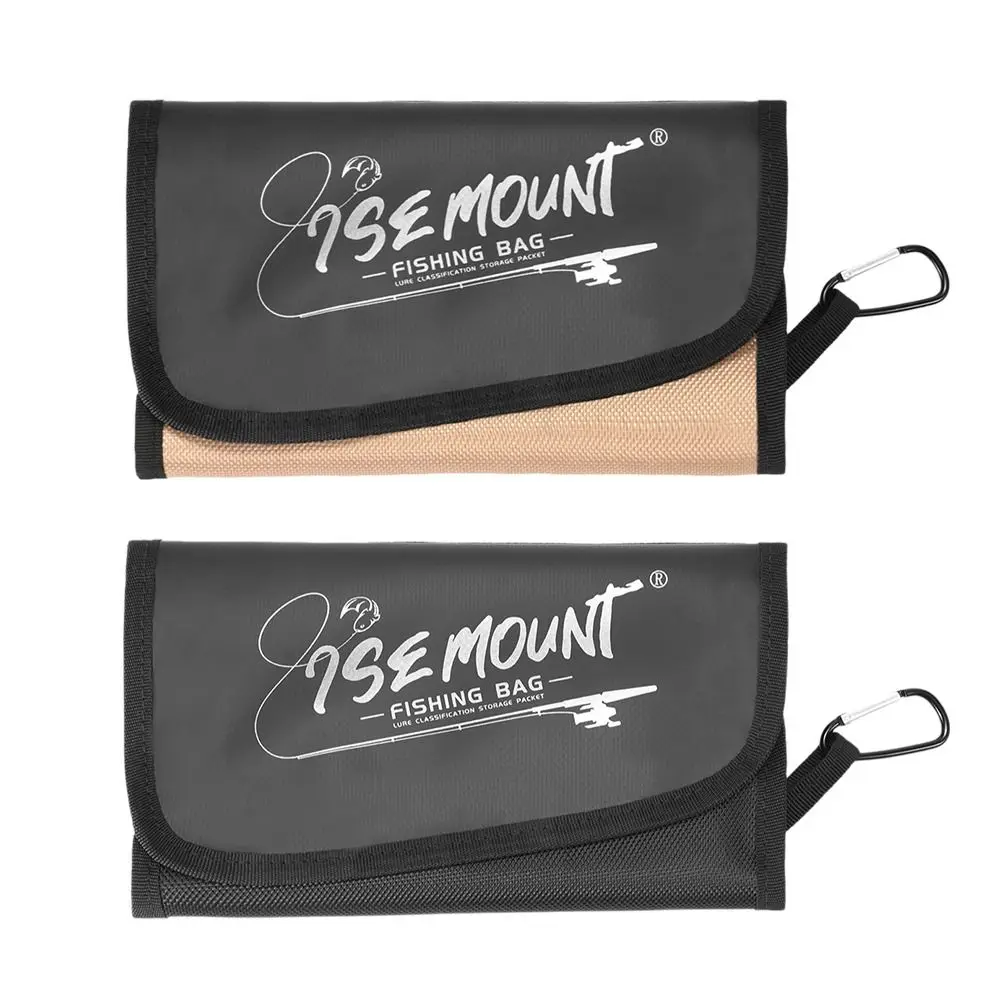 

New Partitioned Design Fake Bait Bag PVC Inner Bag Waterproof Bait Organizer Portable Detachable Lure Storage Pouch