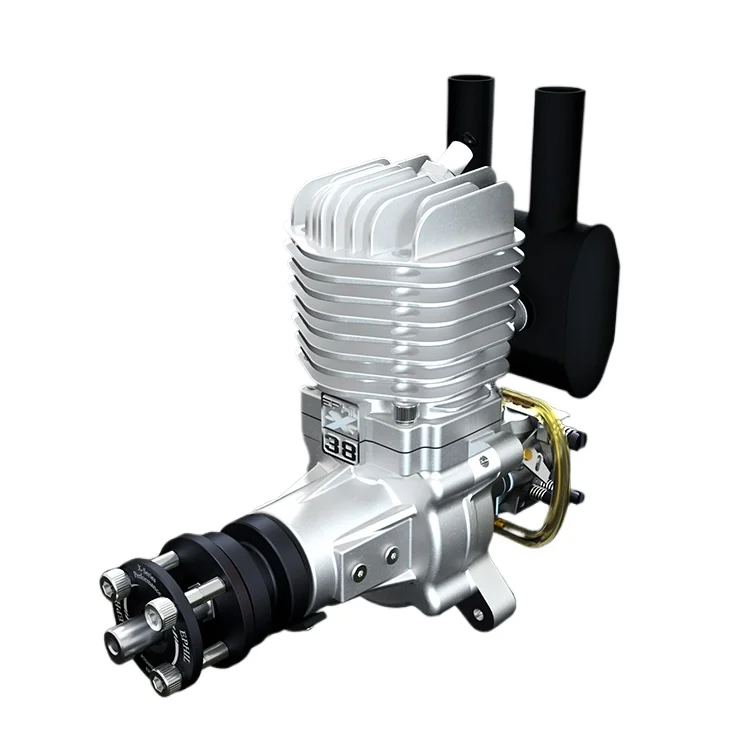 

X-38cc-R Rear Exhaust Gas Engine, EPHIL 2-Stroke Power for Mid-Large Scale RC