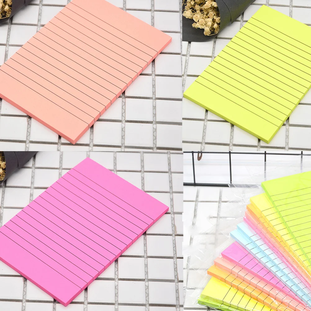 

3pcs A6 Memo Pad Smooth Writing Paper For Study Office Notepad Efficient Work Organizer Vibrant Reminder Notes