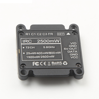 AIAI 5.8G 2.5W VTX 72CH MMCX FPV Video Transmitter PIT/25Mw/400Mw/800Mw/1500Mw/2500Mw For FPV Long Range Racing Drone