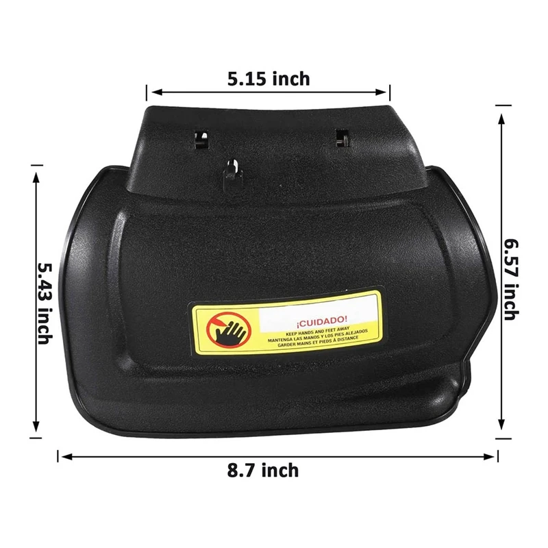 987-02516A Детали шарнирной мульчирующей вилки в сборе подходит для различных моделей Troy-Bilt, Cub Cadet, Yard Machines и других верхних моделей