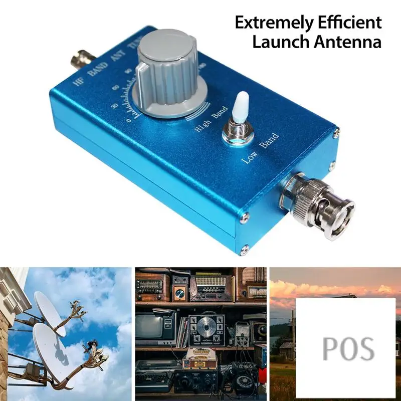 

Short-Wave HF3-30MHZ Portable Transceiver Lever Antenna 20W-POS