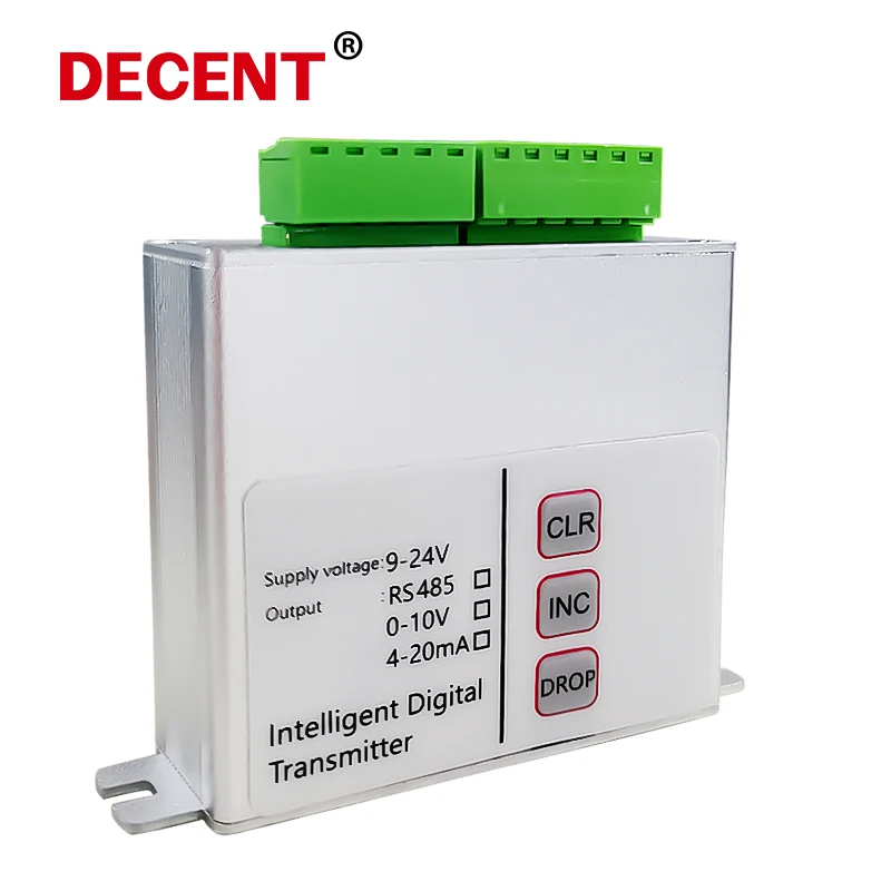 DY500 0-10V Load Cell Weighing Sensor Transducer Transmitter Amplifier Signal Amplification Weight Transmitter Amplifier