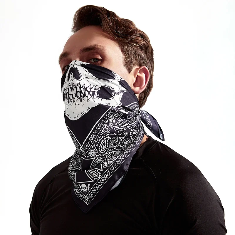 Motorcycle rider windproof sun protection scarf sun protection bicycle riding mask breathable neck gaiter for outdoor fishing