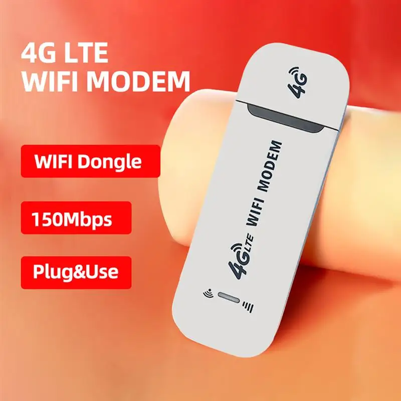 

4G LTE USB-модем-ключ 150 Мбит/с разблокированный беспроводной сетевой адаптер Wi-Fi для ноутбука, ПК, сетевая карта, разблокированный маршрутизатор точки доступа Wi-Fi