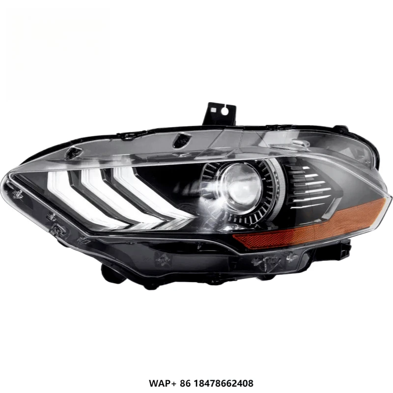 

Высококачественные светодиодные фары на 2017-2023 годы для автоматических автомобильных фар Ford Mustang