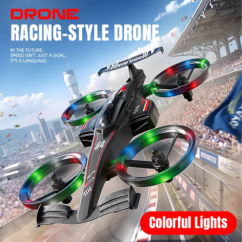 2in1 RC Flying Car Drone Helicopter 2.4G Quadcopter with Altitude Hold Headless Mode Remote Control Car Toy Perfect Gift for Kid