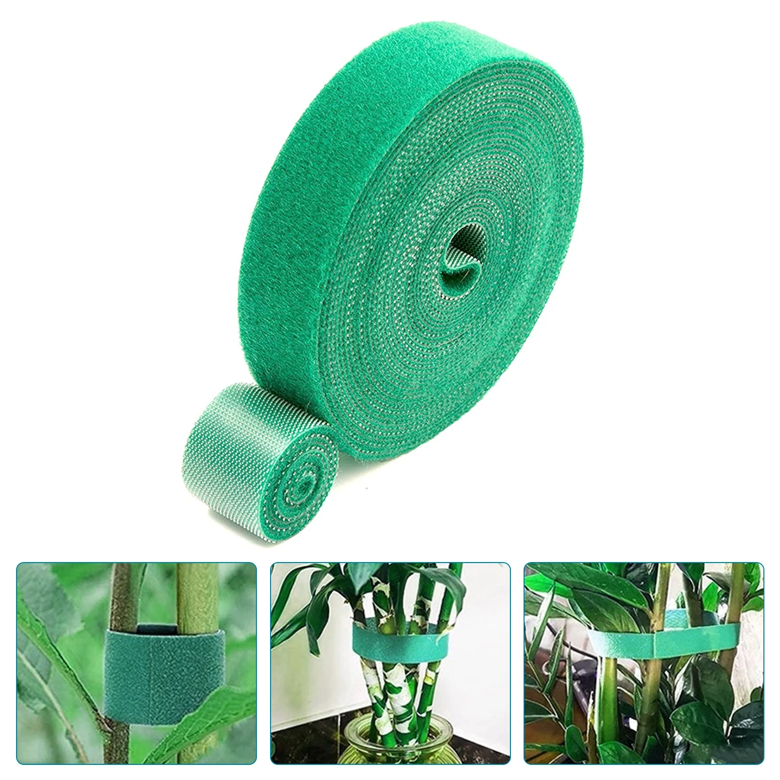 2/10m Plant Bandage Tie 10mm Width Climbing Plant Support Adjustable Garden Ties Reusable Fastener Tape For Garden Accessories