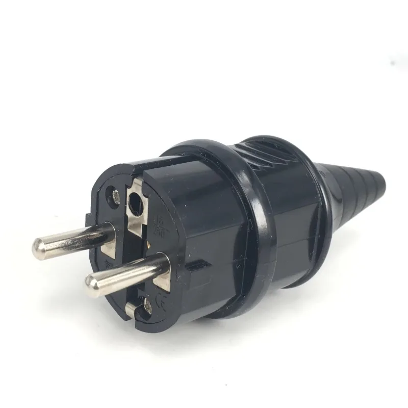 

E-012 EU French Plug Removable Wiring Plug 16A German Standard Power Plug