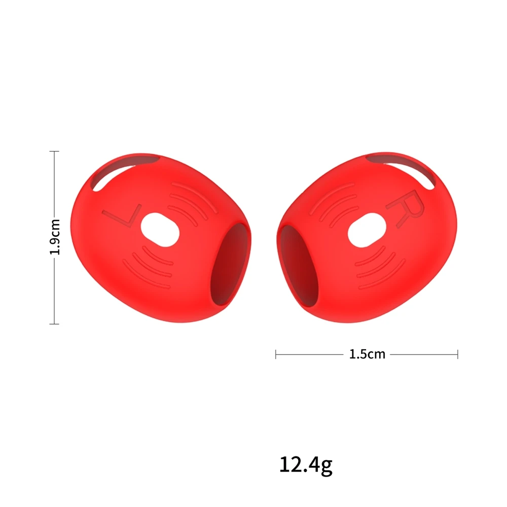 5 pair Silicone Tips For AirPods 4 Generation Ear Tips Anti Slip Cover Earplugs Ear Caps Anti Fall Anti Allergi Headphone Eartip