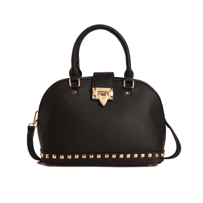 

Fashion Women PU Leather Handbags Shoulder Bags High Quality Rivet Shell Messenger Bags for Women Casual Female Crossbody Bag