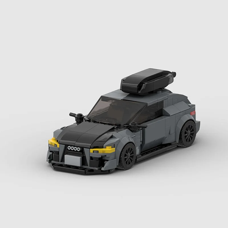 MOC RS6 Super Sports Cars Building Blocks อิฐ DIY ชุดของขวัญของเล่นสําหรับ Boys & Girls & ผู้ใหญ่