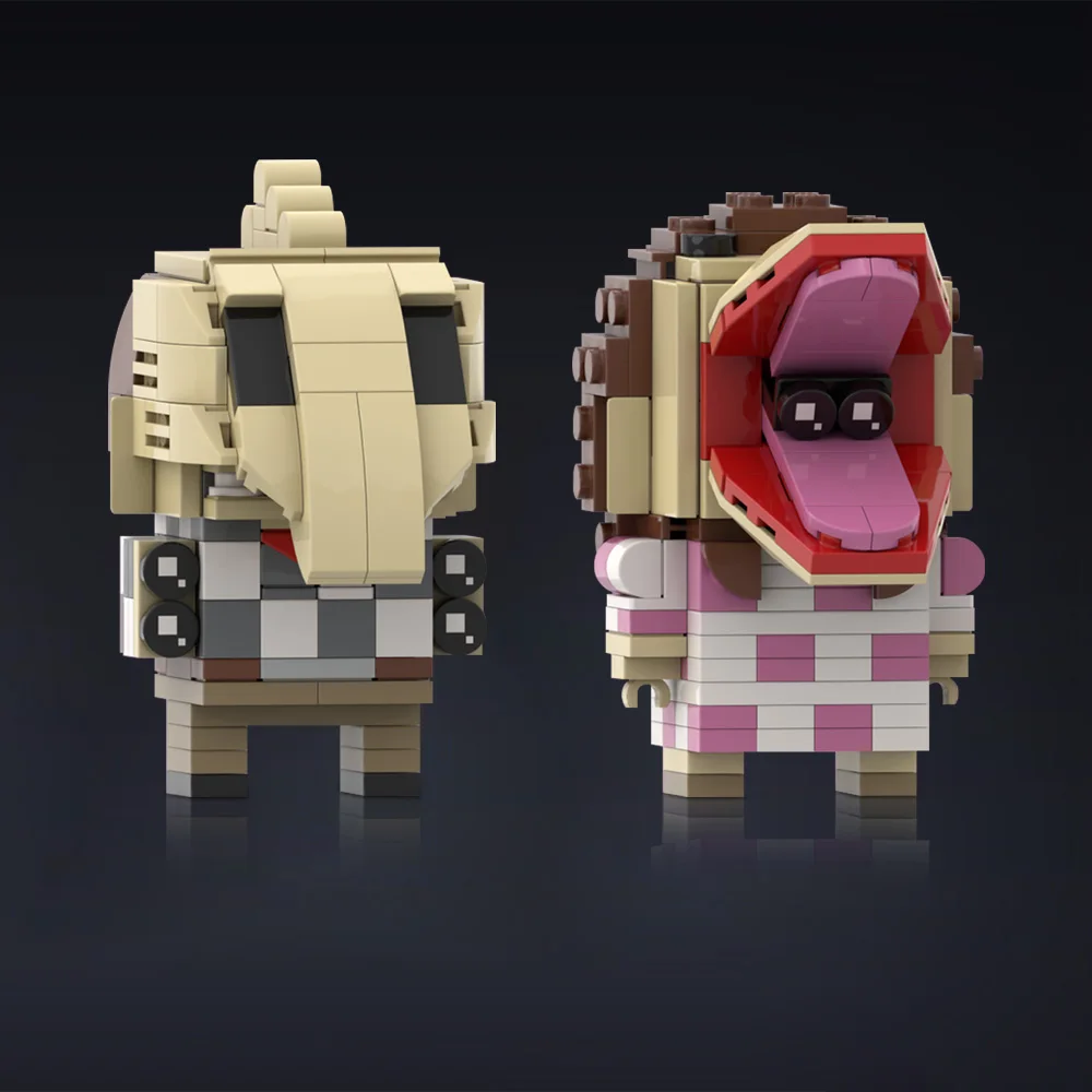 Gobricks MOC ホラー映画 BrickheadZ メイトランドビルディングブロックモデル奇妙な魔術師レンガ diy 組み立ておもちゃ子供のためのギフト