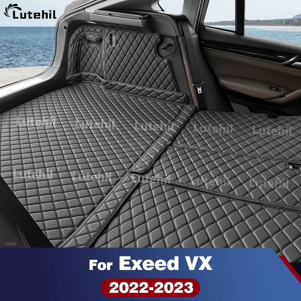 

For Exeed VX 5 Seats 2022 2023 Auto Full Coverage Trunk Mat Car Anti-dirty Pad Protective Pad Cargo Liner Interior Accessories