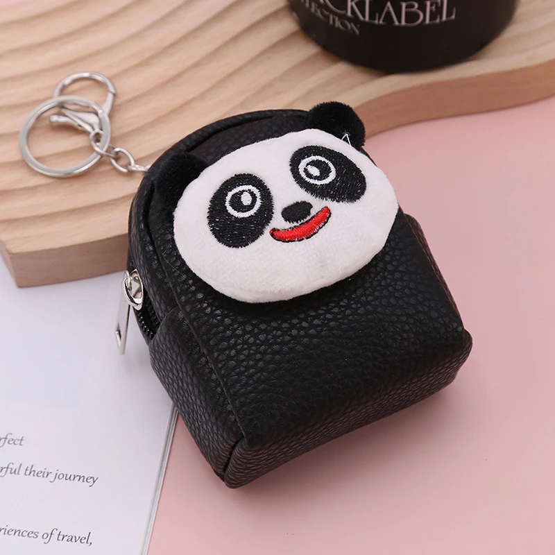 Cartoon Coin Purse Cute Coin Wallet Key Change Cards Holder Portable Zipper Packet