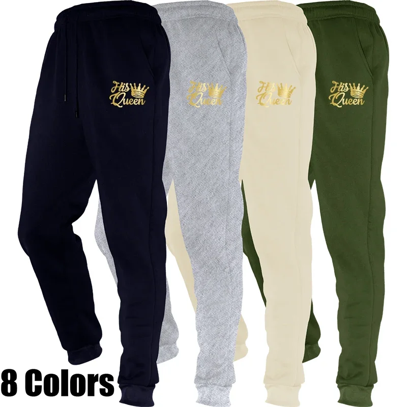 

New Print Men's Spring Autumn Multiple Packs Breathable Outdoor Concise Straight Jogging Sweatpants