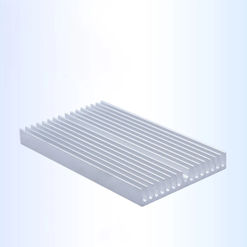 All-aluminum heat sink 80*26.8mm high-power heat sink Electronic thermal plate All-aluminum heat sink Length can be customized