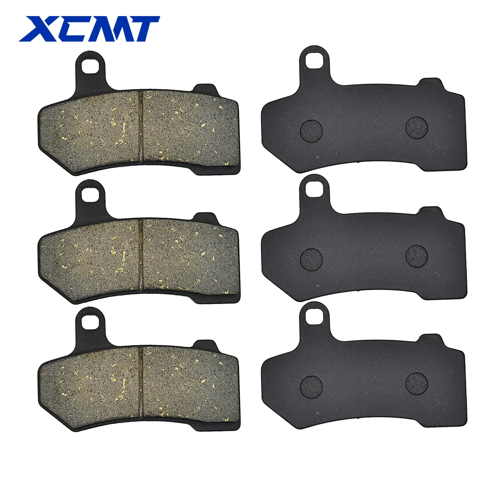 Motorcycle Front Rear Brake Pads Disks For Harley Davidson Road King Street Road Glide Electra Glide FLHR FLHX FLTR 2008-2018