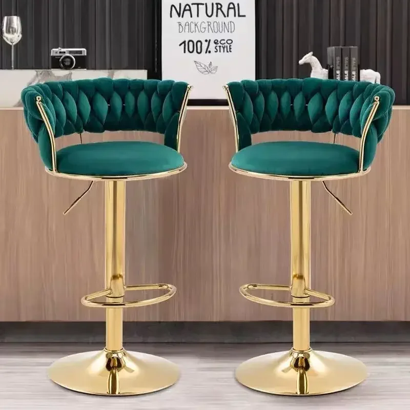 

Bar Bar Stool Light Luxury Bar Back Chair Bars Chair Can Rotate and Lift Home Bars High Stool Kitchen Bars Stools