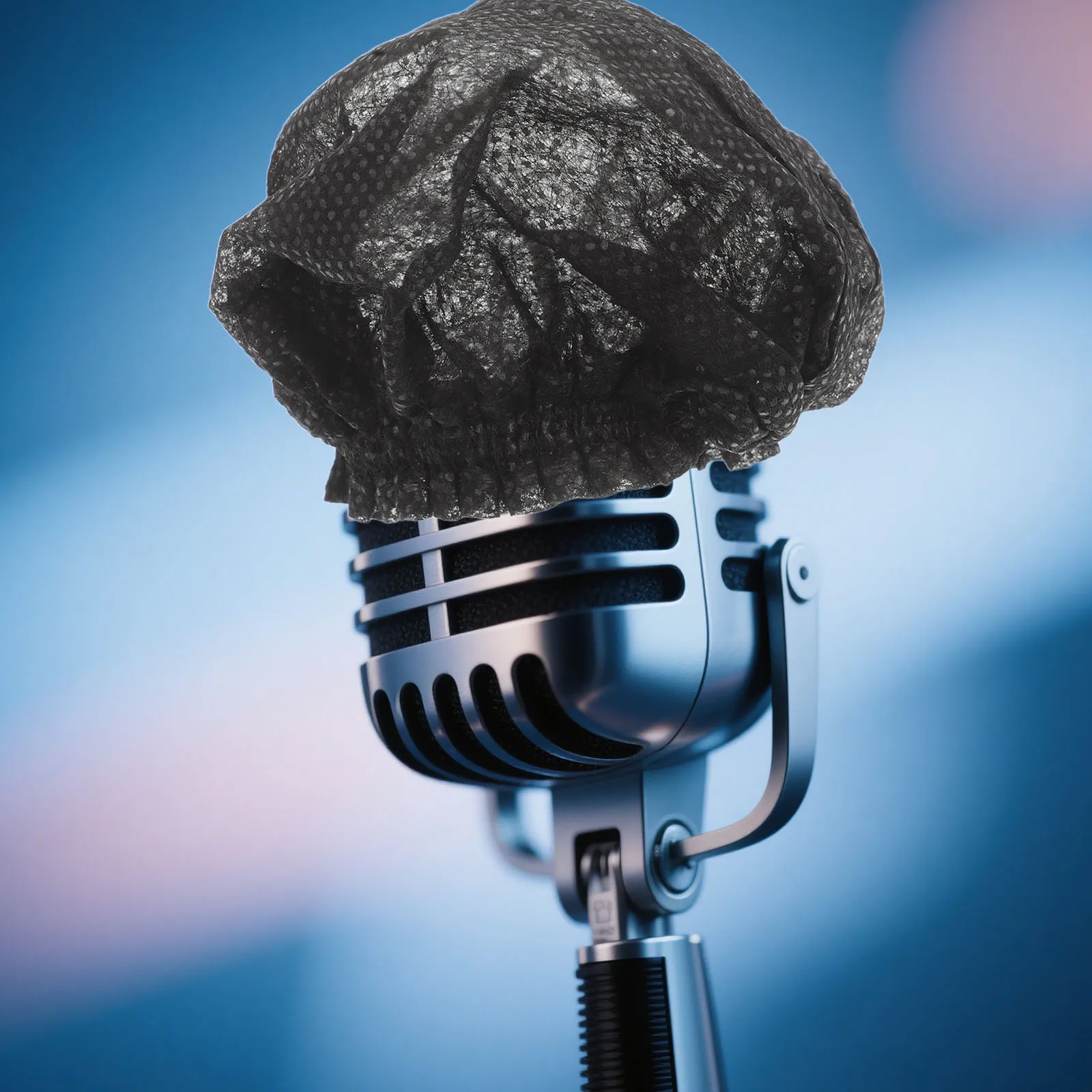 

200 Pcs Microphone Windscreen Decorative Sleeve Disposable Non-woven Covers Fabric