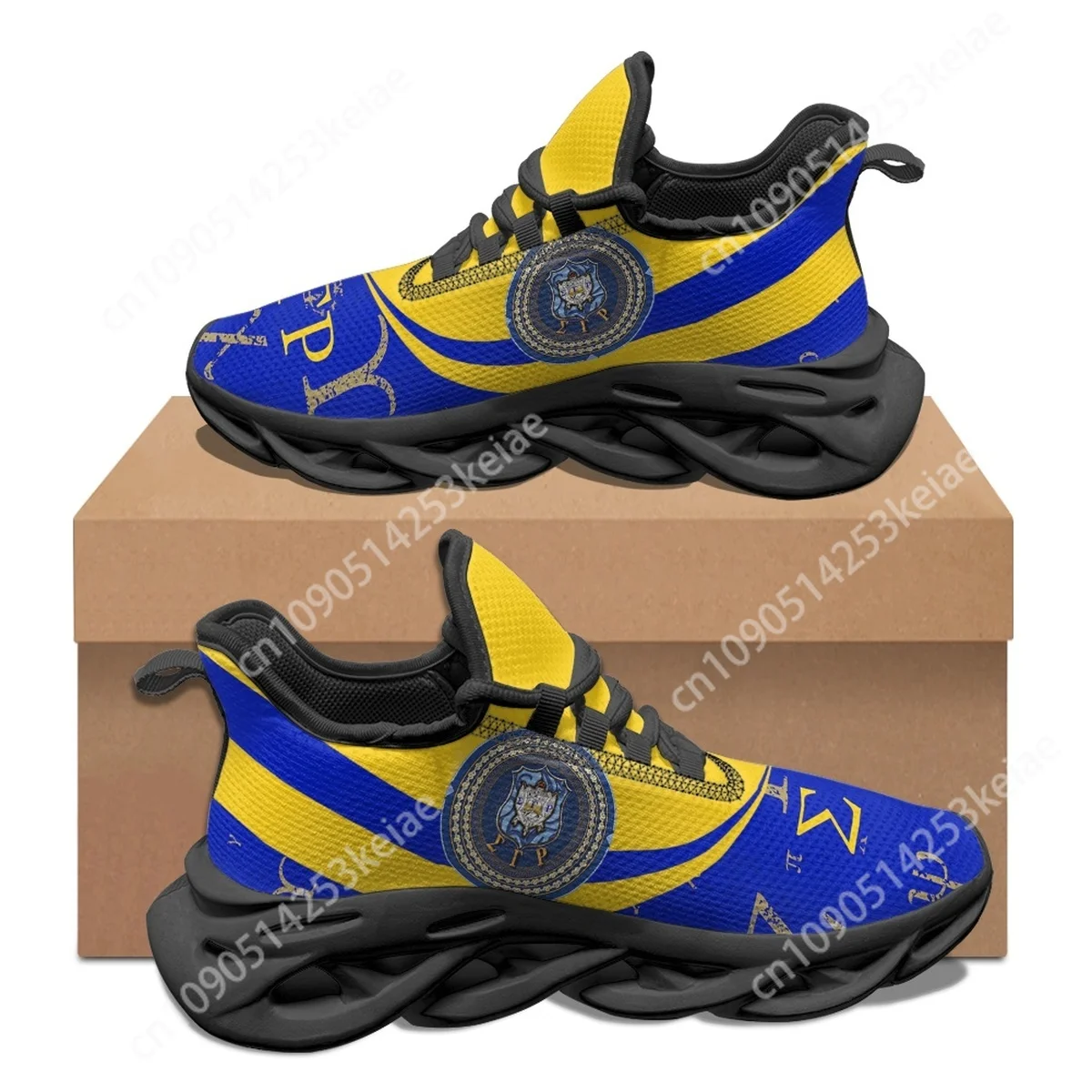 Sigma Gamma Rho Comfortable Elegant Female Sneakers Breathable Lightweight Mesh Flats Non-Slip Outdoor Casual Running Shoes Gift