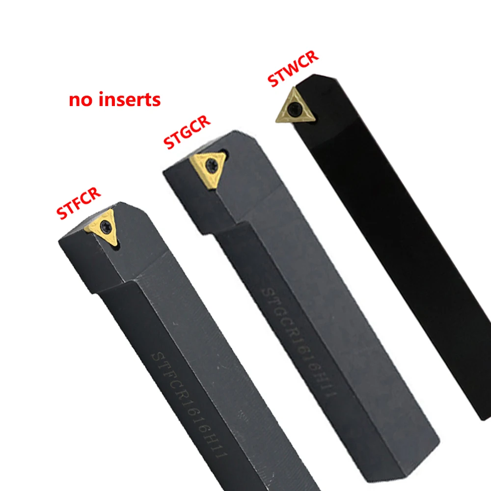 1pcs STFCR STGCR STWCR External Tools Holder 10mm 12mm 16mm 20mm STGCR1212 STWCR1212H11 STFCR1010 STFCR1616 STGCR1010 CNC Shank