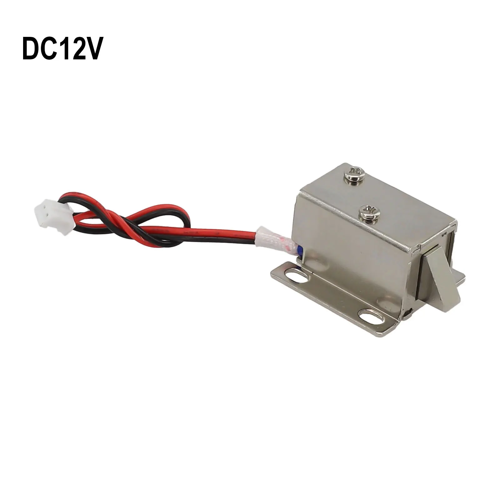 Electronic Door Lock Catch Gate 6V-24V Release Assembly Solenoid Control DC Miniature Electromagnetic Lock for access Control