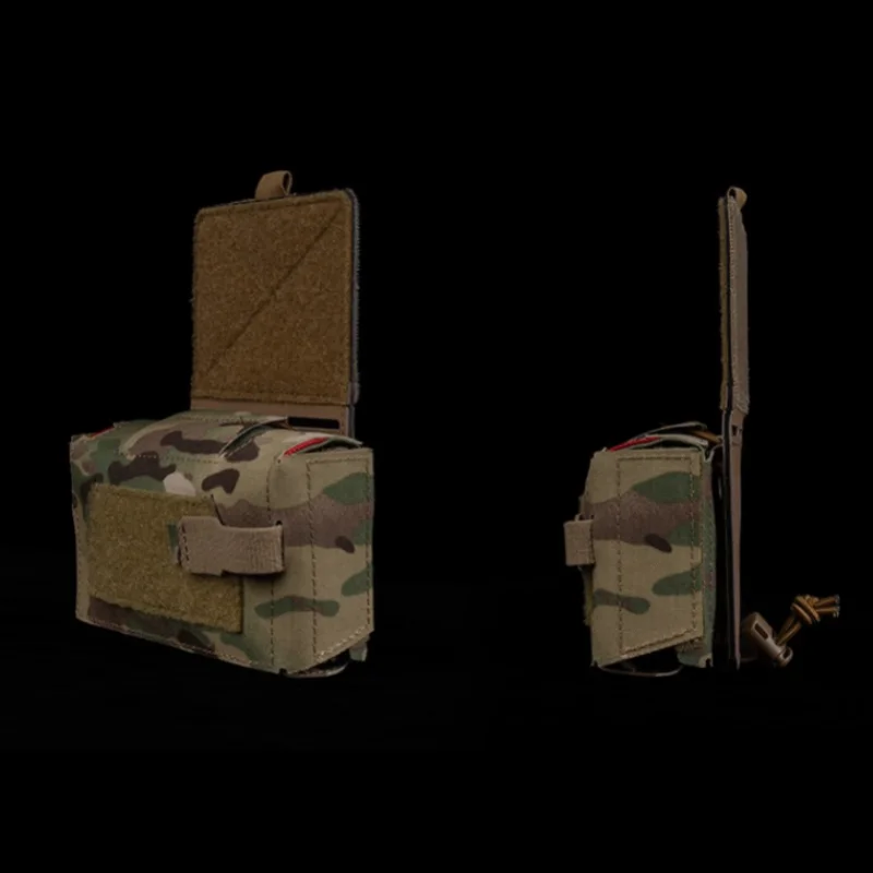 Double sided MOLLE expansion panel - modular connection panel for gears and accessories