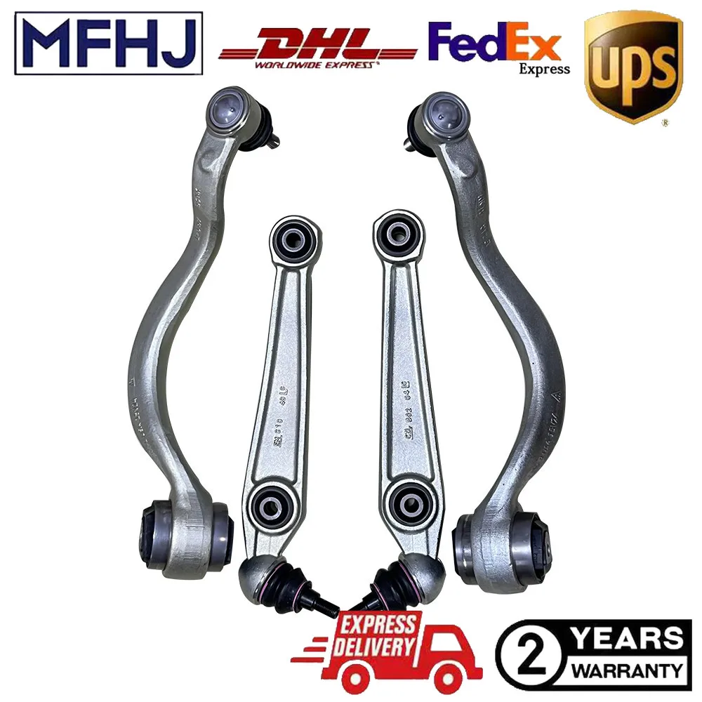 4X LEMFORDER Front Lower Forward Control Arms Ball Joints Assembly for BMW X5 X6 31126773949 31126773950