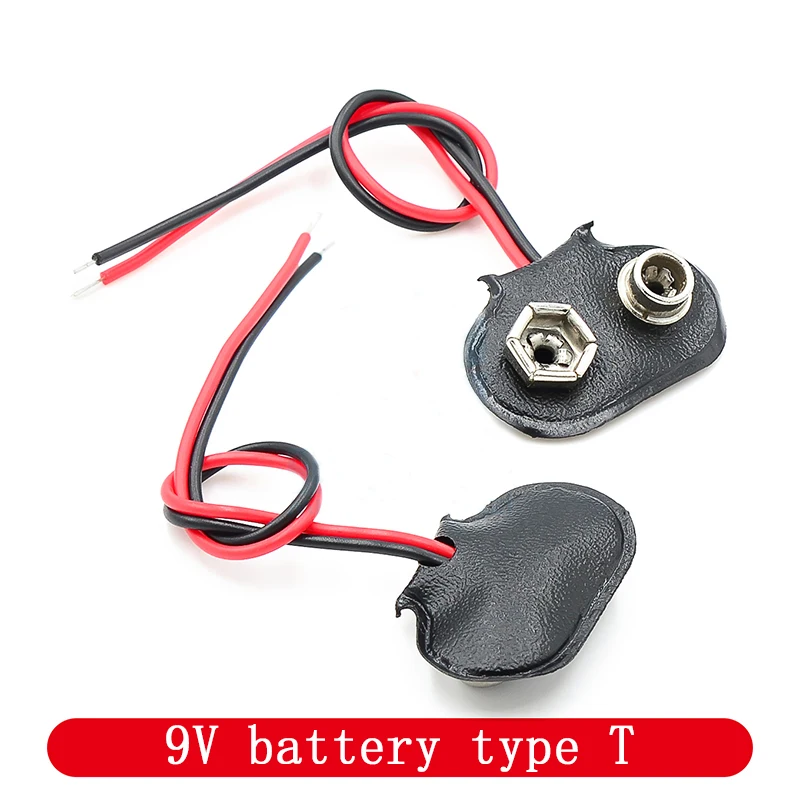 5 sztuk/partia klamra baterii 9V do ARDUINO UNO 2560 DUE z żeńskim złączem DC3.5 do zasilacza