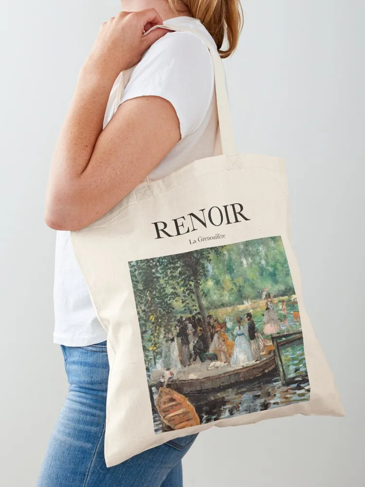 

Renoir - La Grenouillère Tote Bag the tote bag Shopper cute tote bag shopper bags