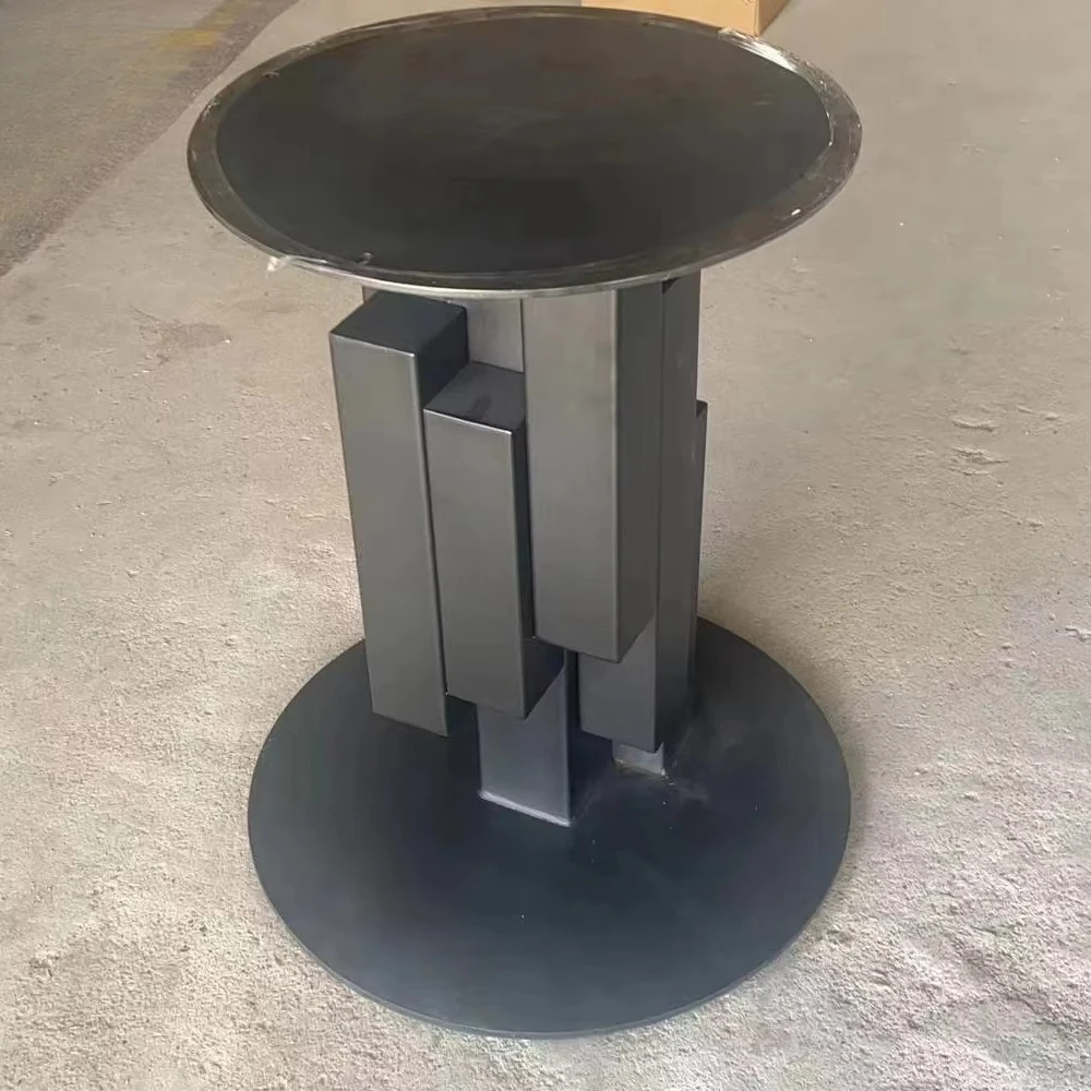 Tubular design legs for dining and coffee tables