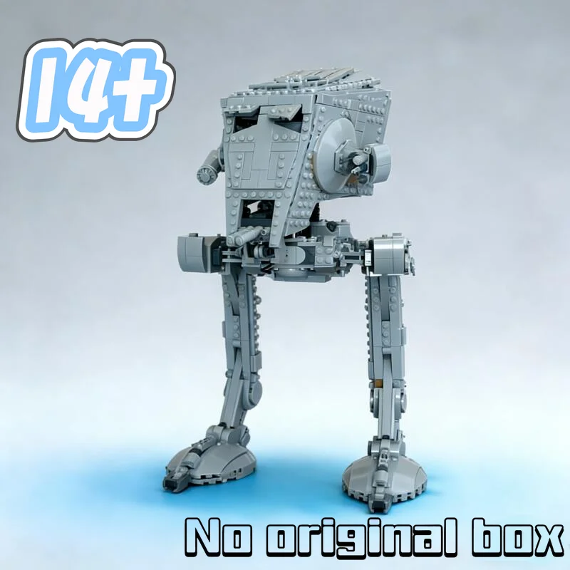 

Новая коллекция Galaxy из 1513 деталей, модель MOC AT ST, строительные блоки, кирпичики для самостоятельной сборки, подарки на день рождения и Рождество для детей и взрослых