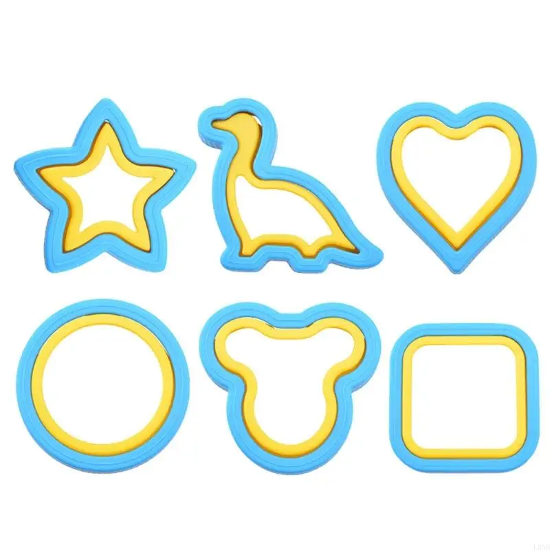 L9NB coupe-sandwich scellant fabricant sandwich coupe-sandwich pour le déjeuner moules à sandwich en plastique cadeau parfait