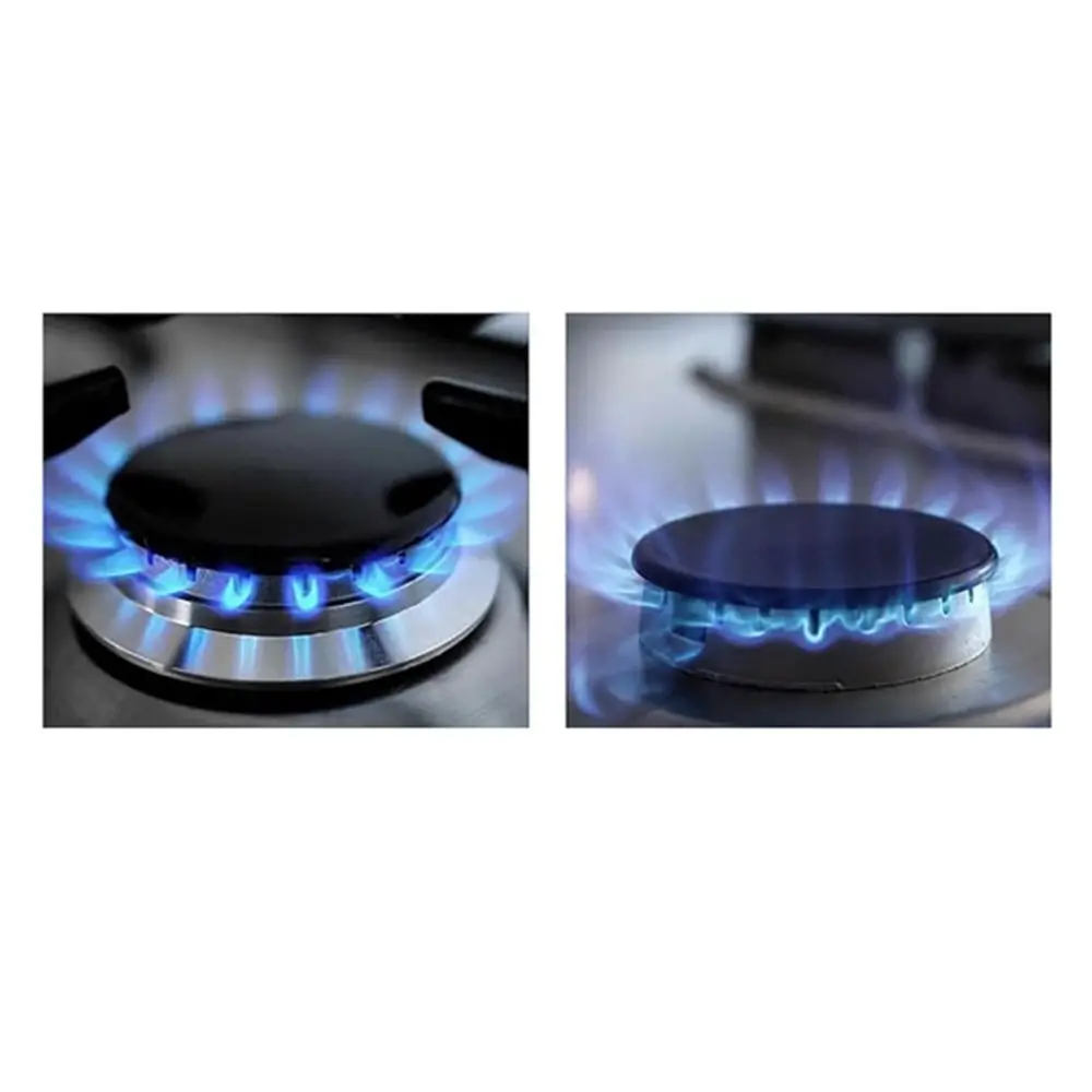 1 pçs novo 55/75/100mm tampa do queimador de ferro côncavo superior fogo capa forno queimador acessório para fogão a gás sabaf
