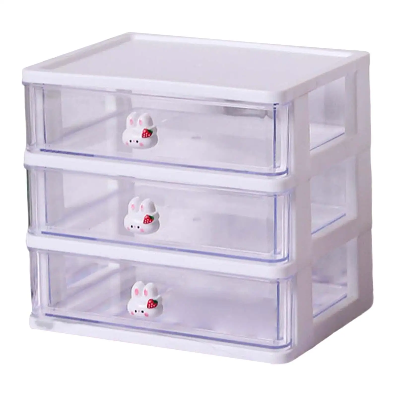 Desk Organizer with Drawer Desk Storage Boxes Container for Bathroom Office