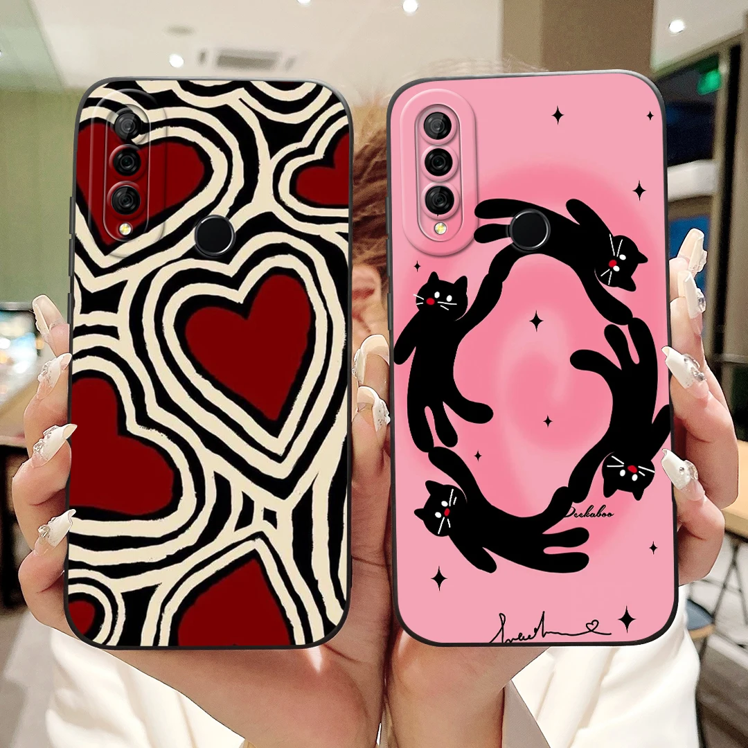 For Huawei Y9 Prime 2019 Case STK-L21 New Fashion Patterned Cover Soft TPU Phone Case For Huawei Y9s Y 9 Prime 2019 Shell Bumper