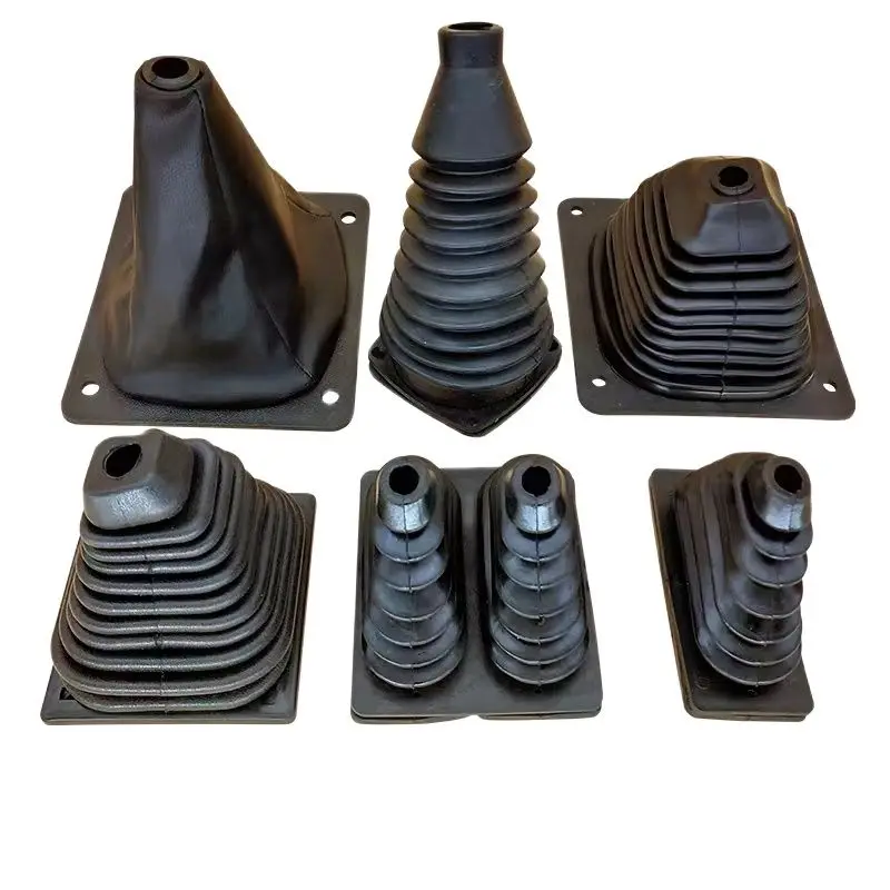 GOOD forklift loader accessories stop lever multi way valve stop handle rubber sleeve single handle rubber sleeve dust cover