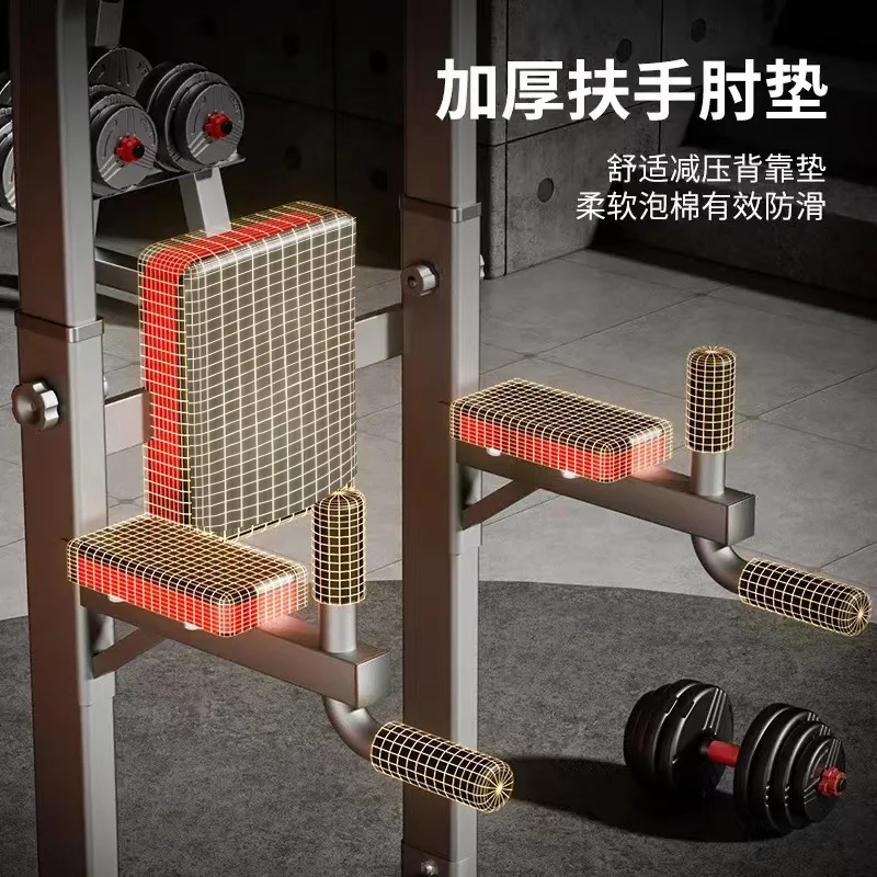 No‑Drilling Multifunctional Floor‑Standing Pull‑Up Stand, Indoor Home Fitness Power for Full‑Body Strength Training Workout